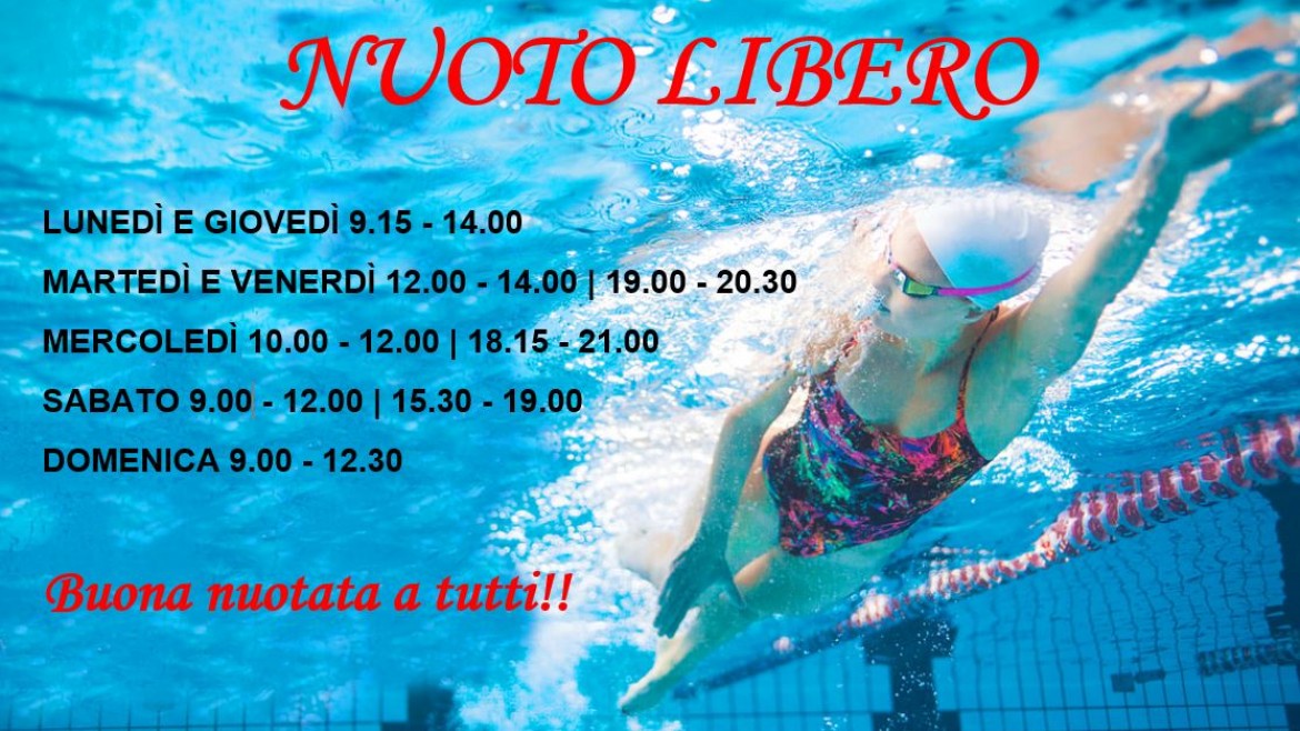 orario nuoto libero